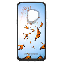 DistinctInk™ OtterBox Symmetry Series Case for Apple iPhone / Samsung Galaxy / Google Pixel - Flying Monarch Butterflies