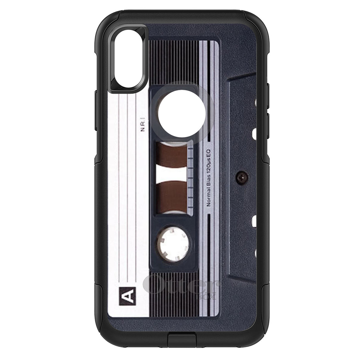 Audio Cassette Tape OtterBox Commuter Case for iPhone & Galaxy, view 3