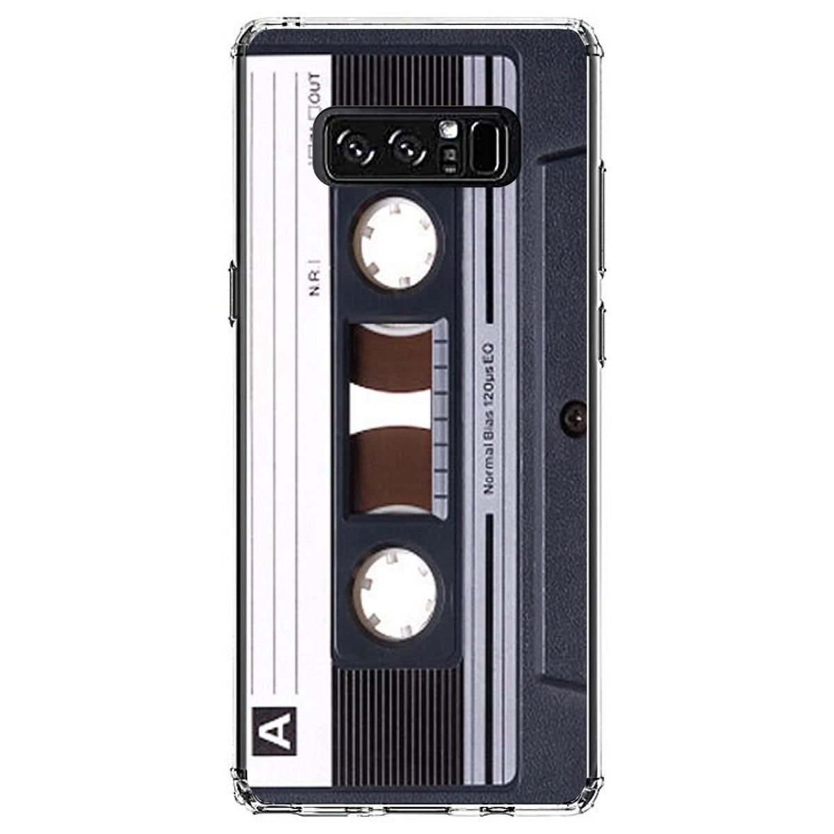 Audio Cassette Tape Clear Shockproof iPhone Case, view 12