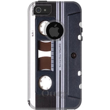 DistinctInk™ OtterBox Commuter Series Case for Apple iPhone or Samsung Galaxy - Audio Cassette Tape