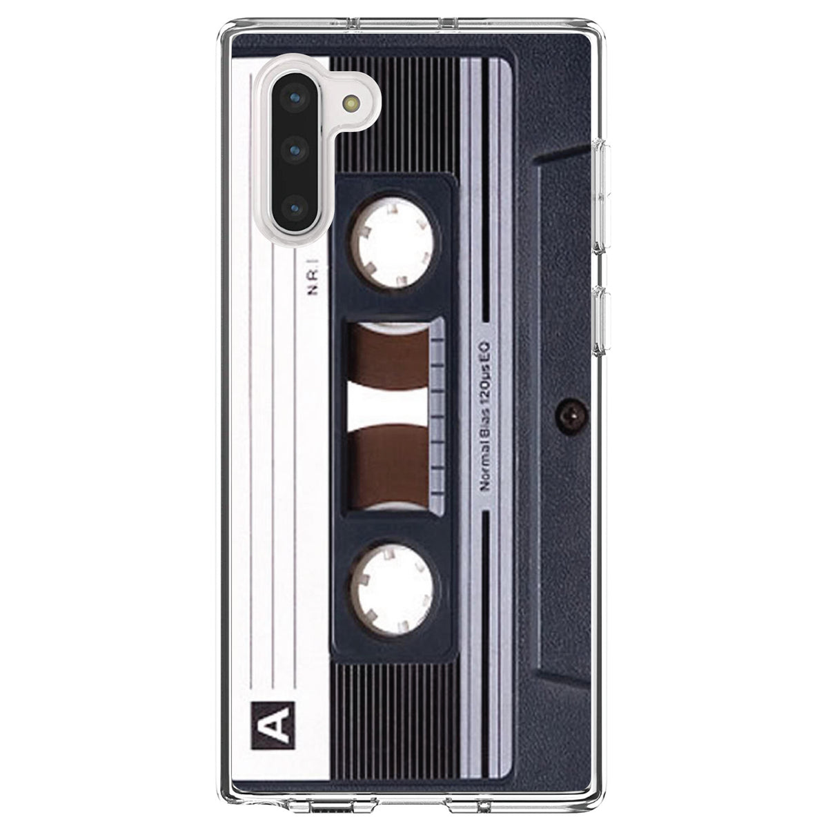 Audio Cassette Tape Clear Shockproof iPhone Case, view 9