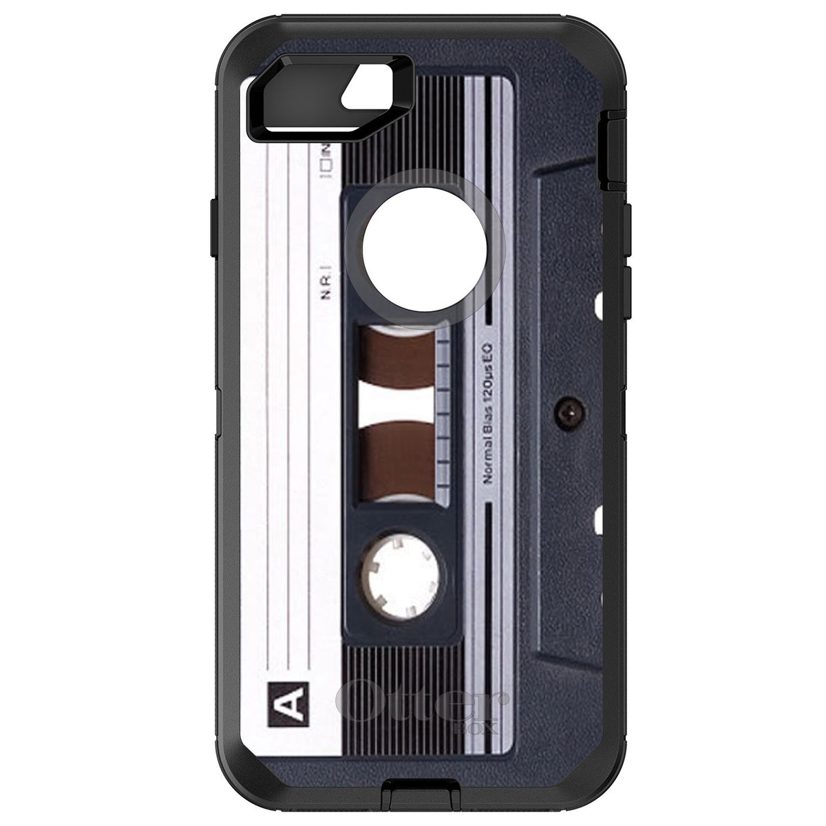 Audio Cassette Tape OtterBox Defender Case for iPhone & Galaxy