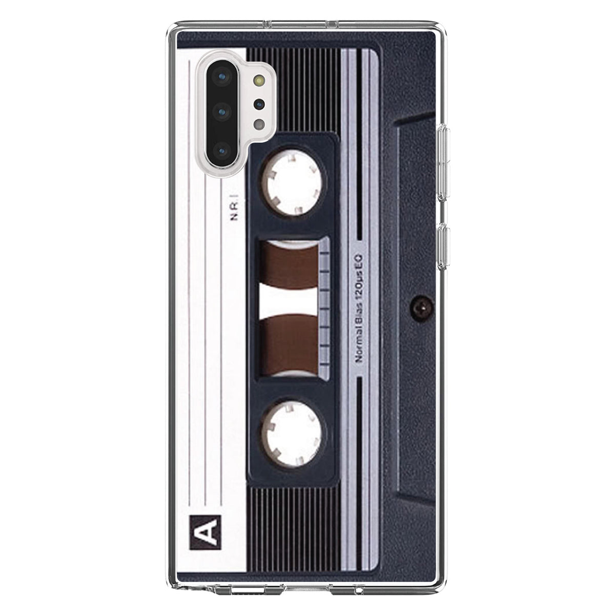 Audio Cassette Tape Clear Shockproof iPhone Case, view 10