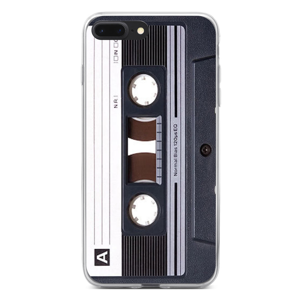 Audio Cassette Tape Clear Shockproof iPhone Case, view 6