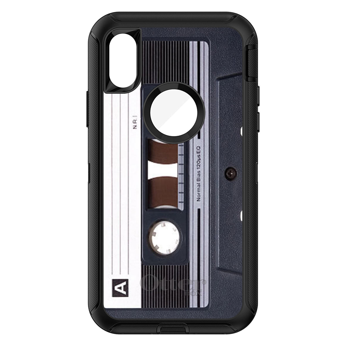 Audio Cassette Tape OtterBox Defender Case for iPhone & Galaxy, view 3