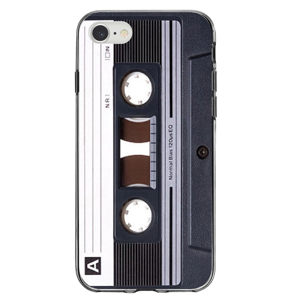 Audio Cassette Tape Clear Shockproof iPhone Case, view 5