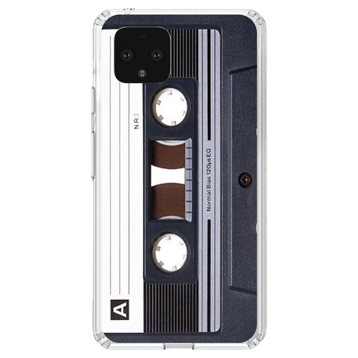 Audio Cassette Tape Clear Shockproof iPhone Case, view 23