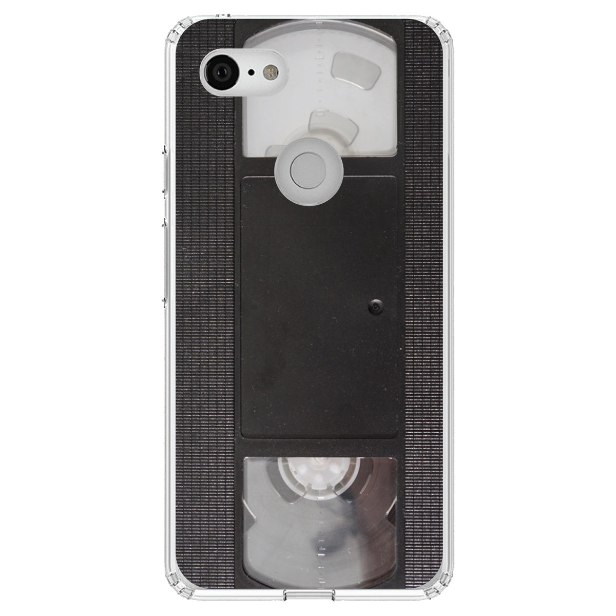 VHS Video Tape Clear Shockproof iPhone Case, view 21