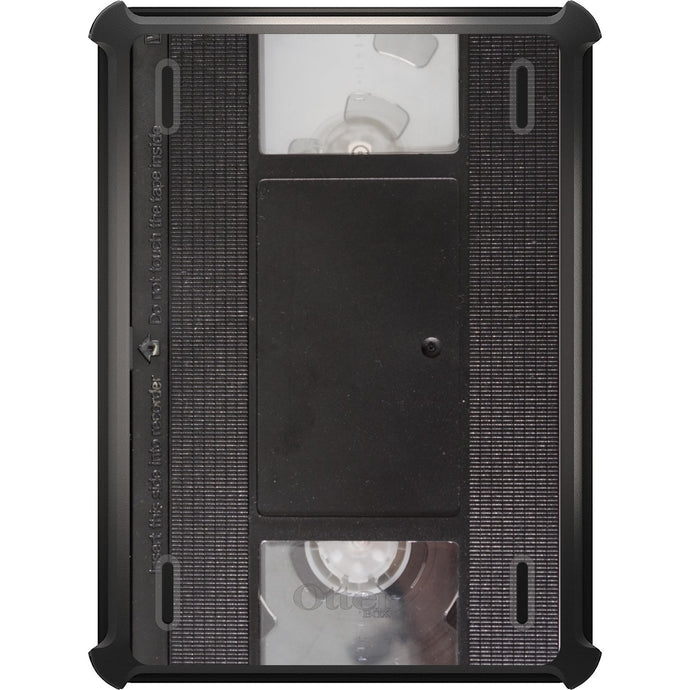DistinctInk™ OtterBox Defender Series Case for Apple iPad / iPad Pro / iPad Air / iPad Mini - VHS Video Tape