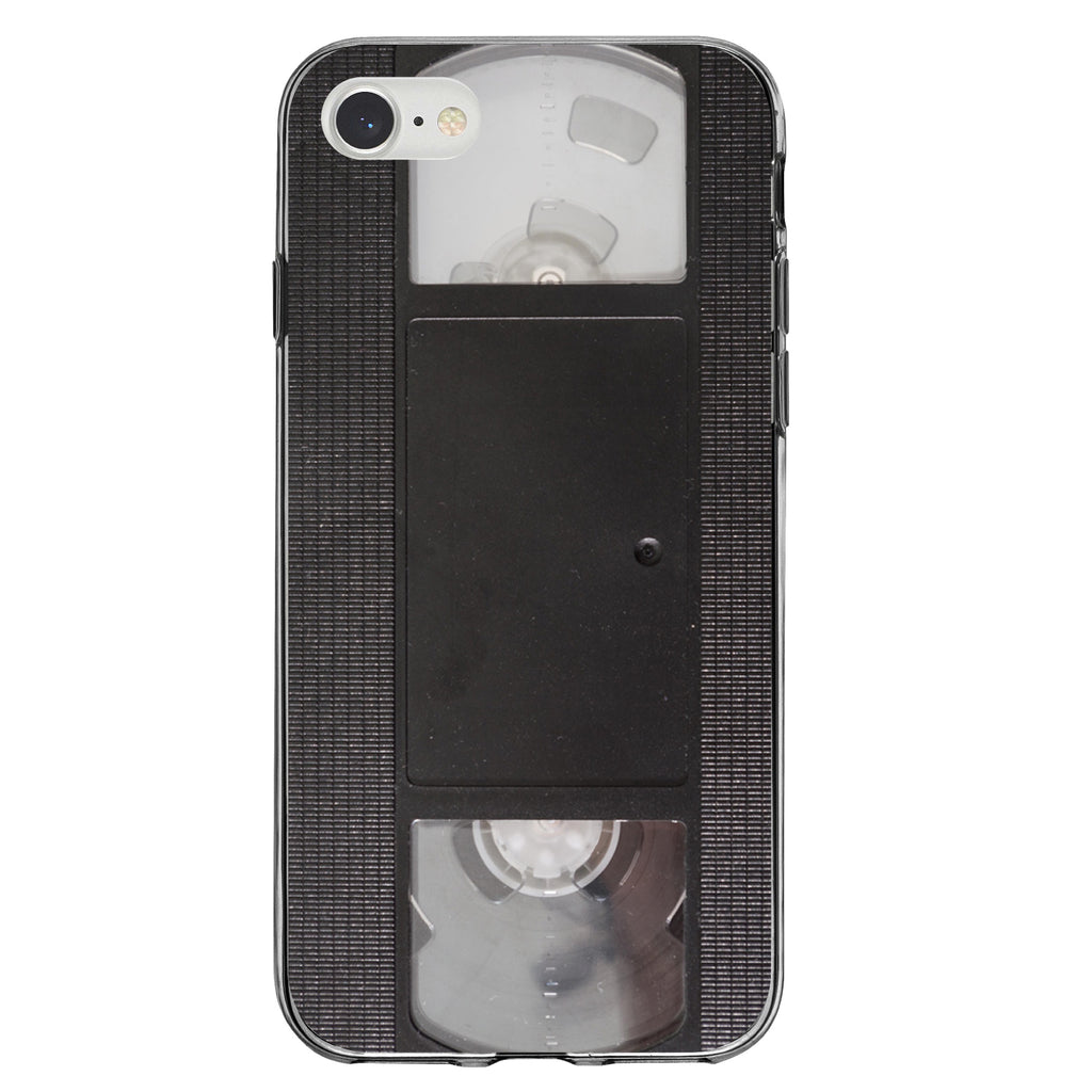 VHS Video Tape Clear Shockproof iPhone Case, view 5