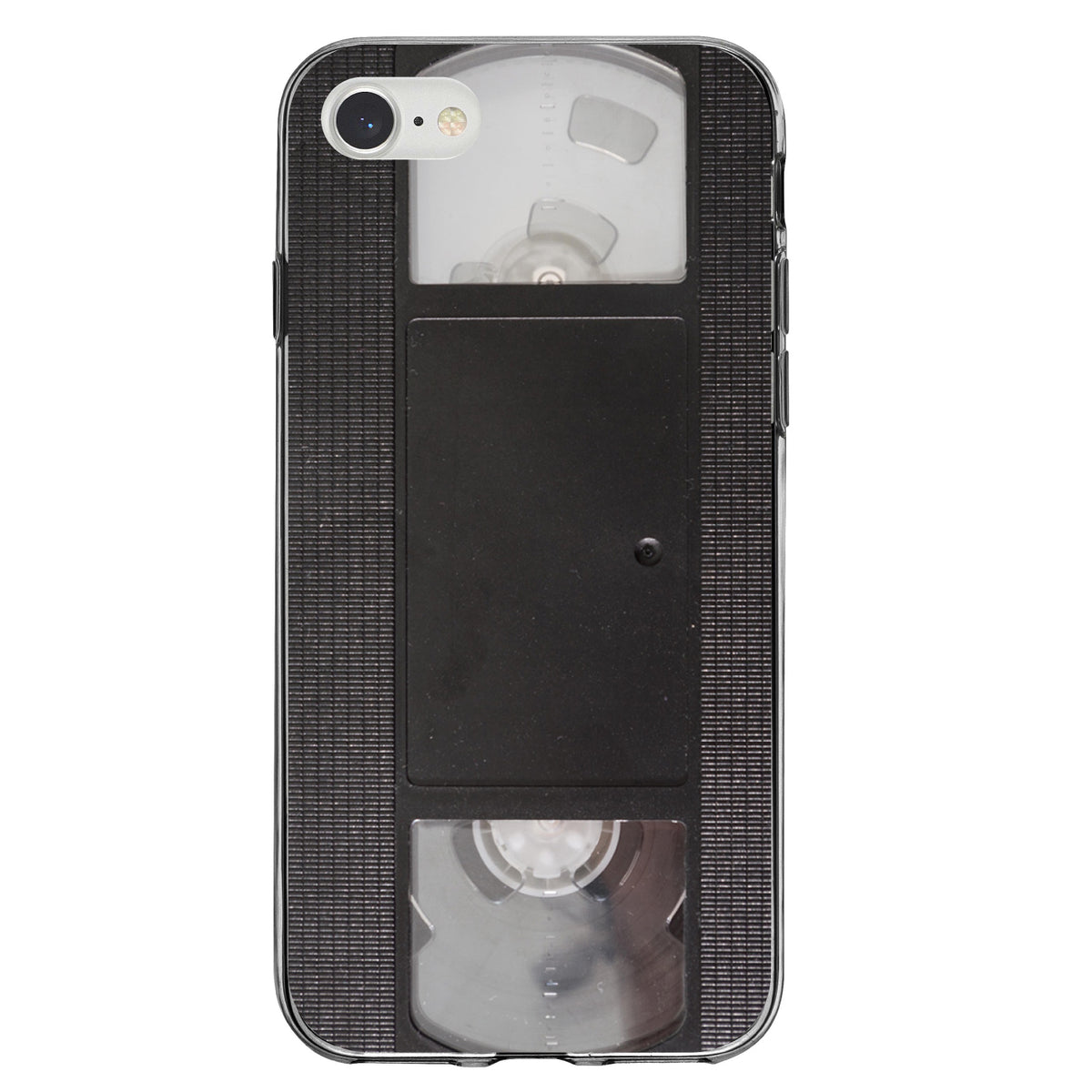 VHS Video Tape Clear Shockproof iPhone Case, view 5