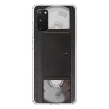 DistinctInk® Clear Shockproof Hybrid Case for Apple iPhone / Samsung Galaxy / Google Pixel - VHS Video Tape