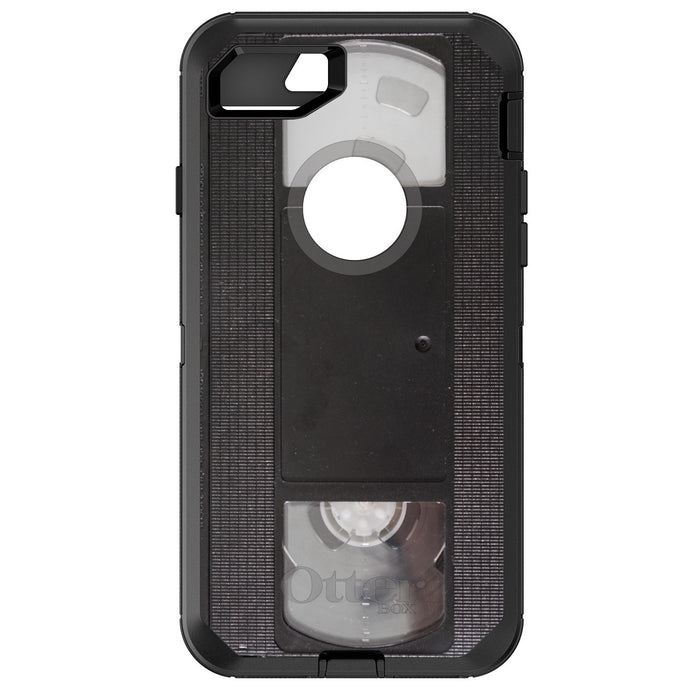DistinctInk™ OtterBox Defender Series Case for Apple iPhone / Samsung Galaxy / Google Pixel - VHS Video Tape