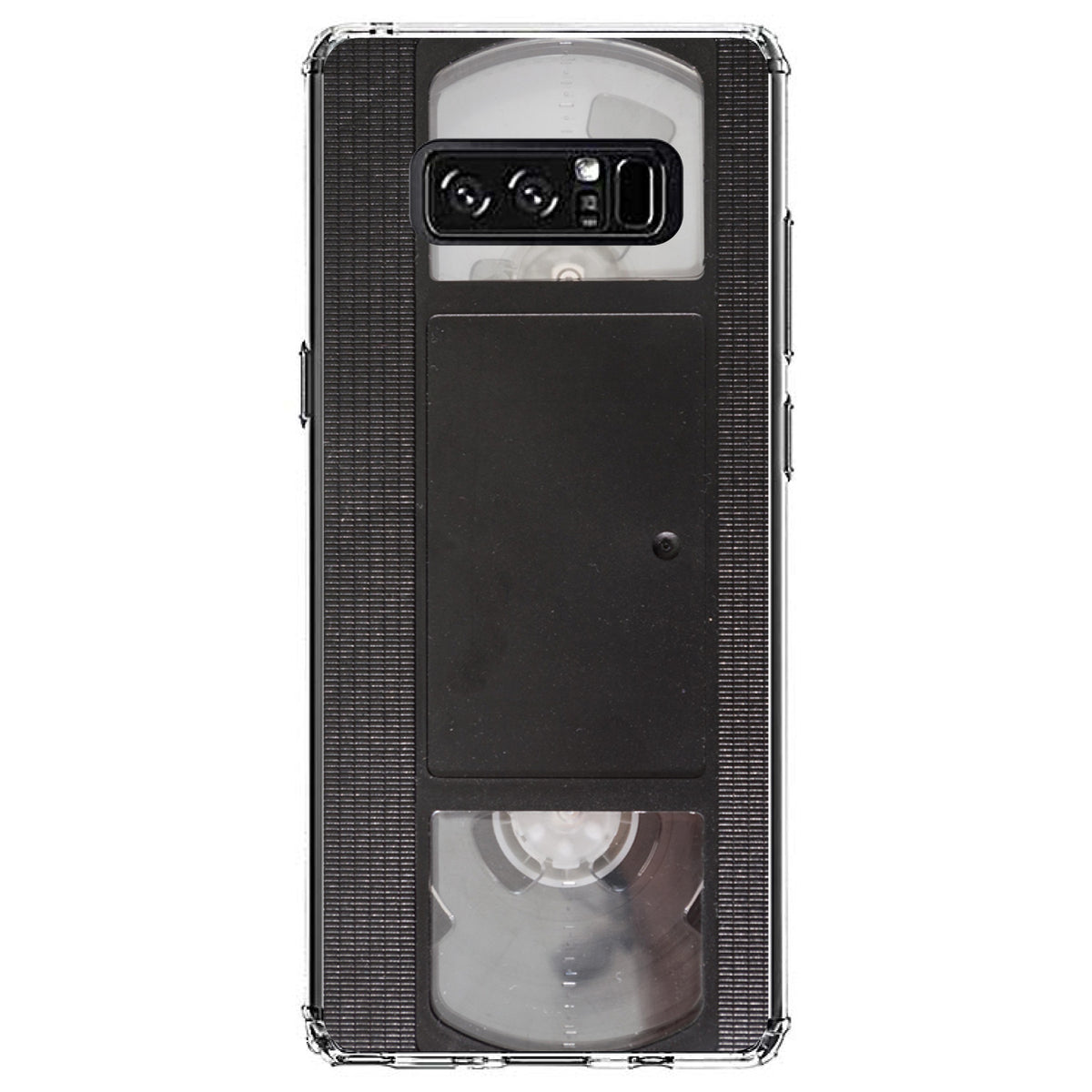 VHS Video Tape Clear Shockproof iPhone Case, view 12
