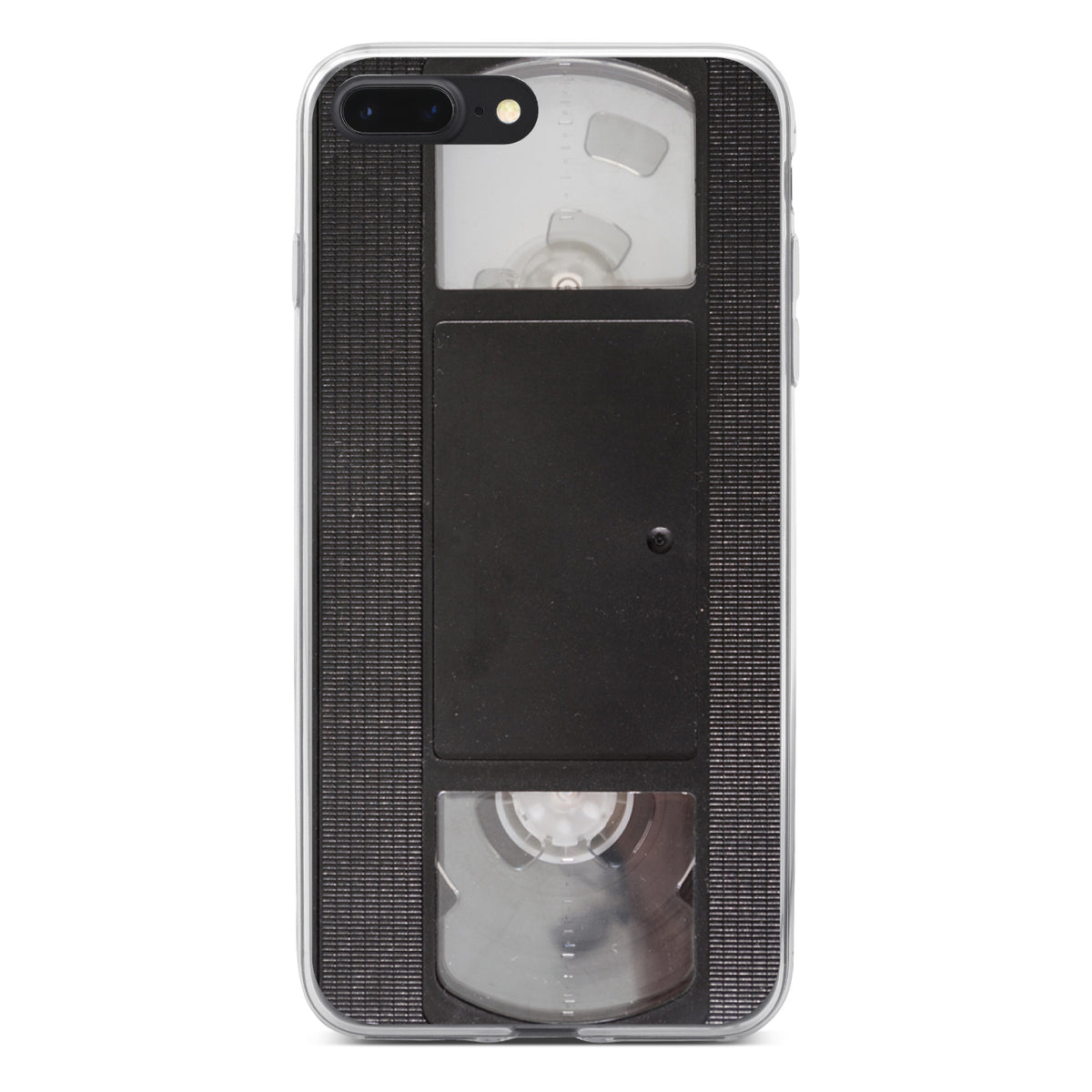 VHS Video Tape Clear Shockproof iPhone Case, view 6