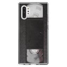DistinctInk® Clear Shockproof Hybrid Case for Apple iPhone / Samsung Galaxy / Google Pixel - VHS Video Tape