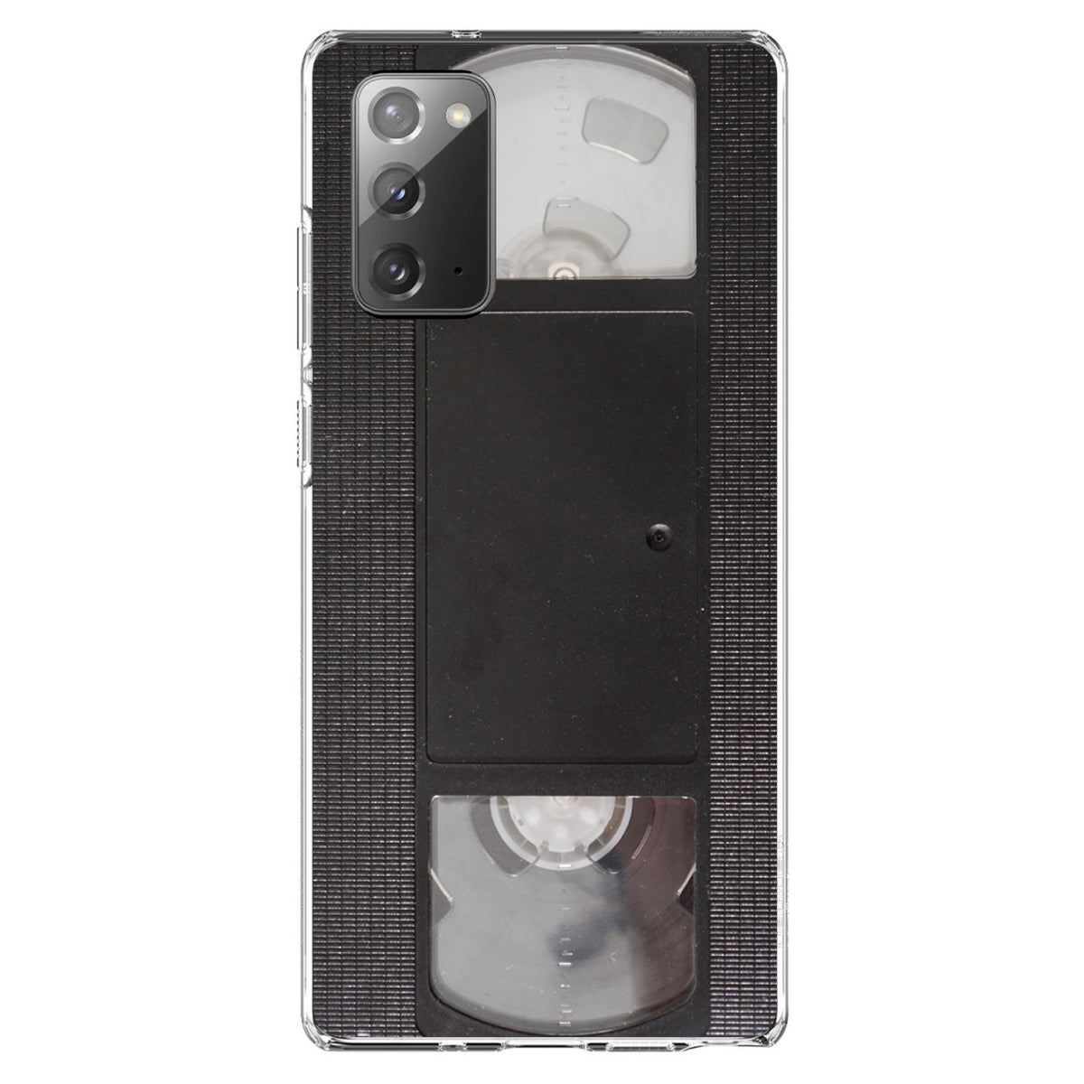 VHS Video Tape Clear Shockproof iPhone Case, view 7