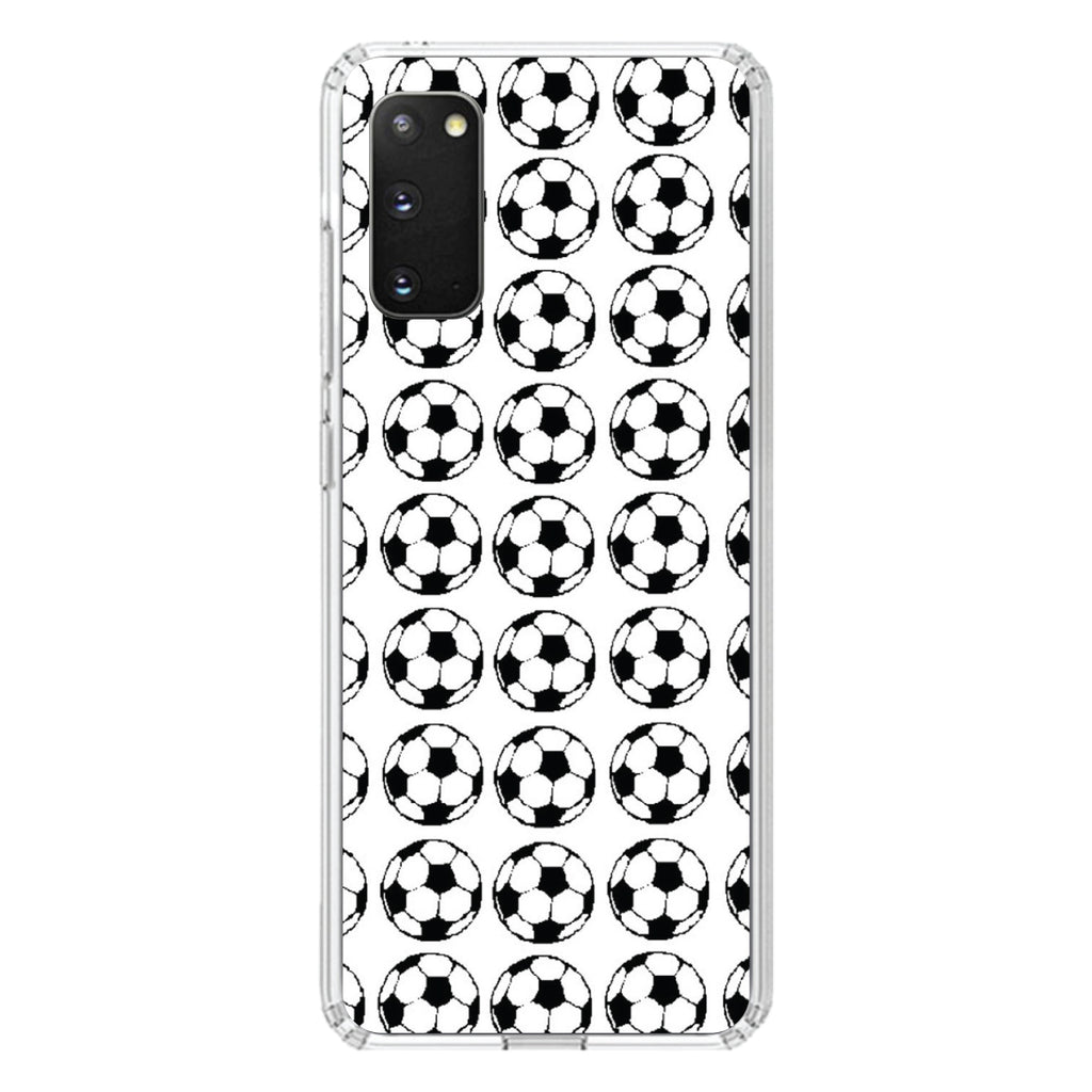 Soccer Balls Drawing Clear Shockproof iPhone Case, view 15