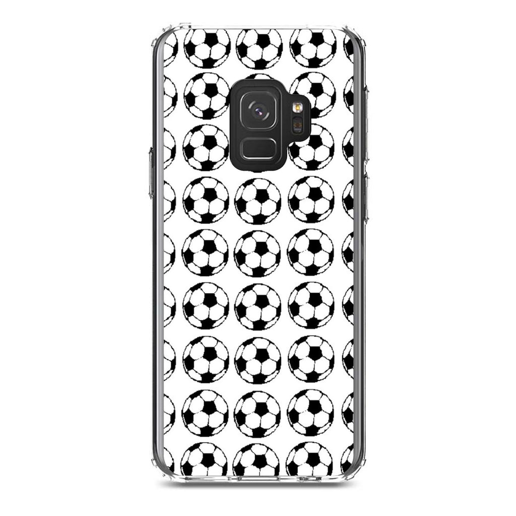 Soccer Balls Drawing Clear Shockproof iPhone Case, view 19