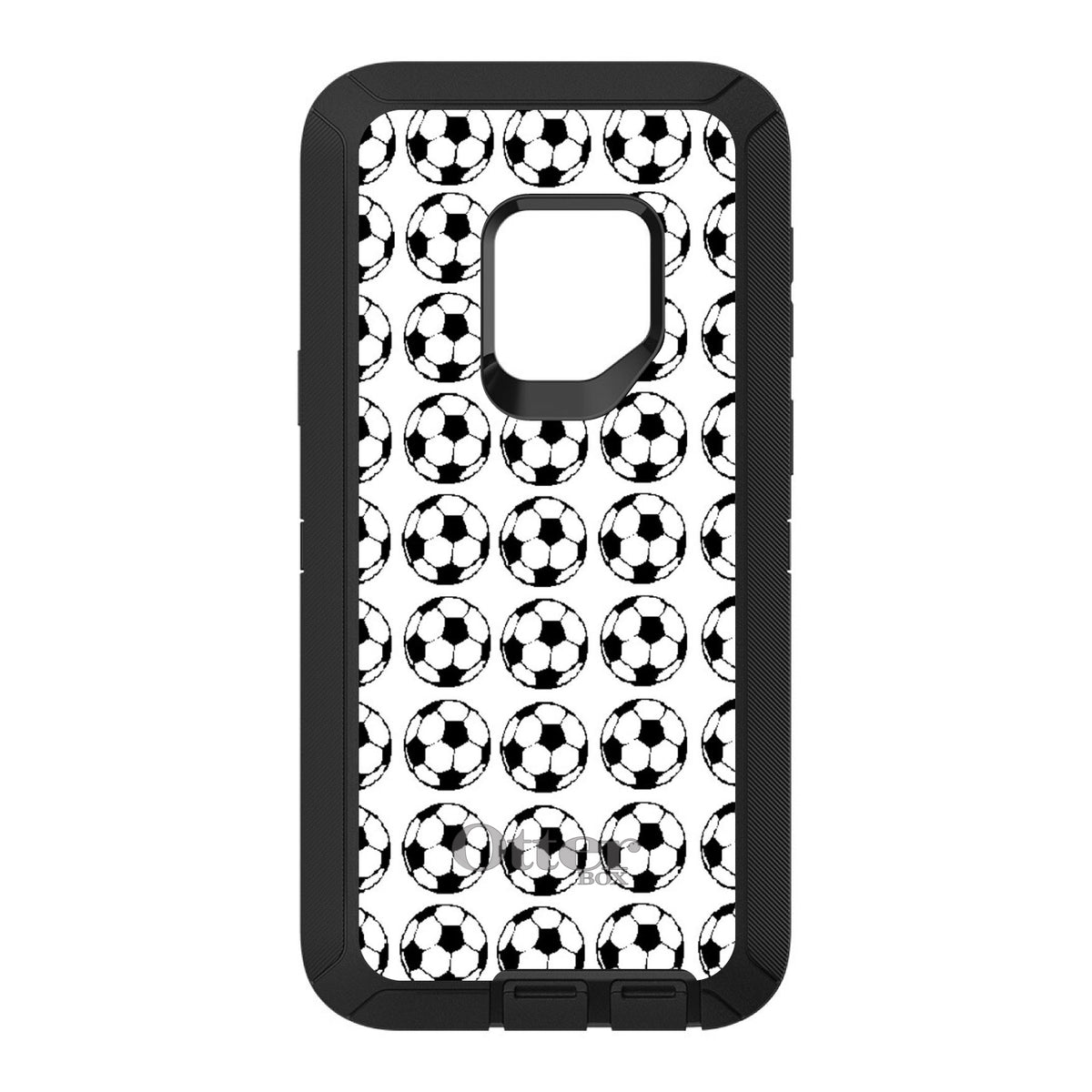 Soccer Balls Drawing OtterBox Defender Case for iPhone & Galaxy, view 11