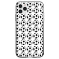 Soccer Balls Drawing Clear Shockproof iPhone Case