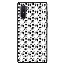 DistinctInk® Hard Plastic Snap-On Case for Apple iPhone or Samsung Galaxy - Soccer Balls Drawing
