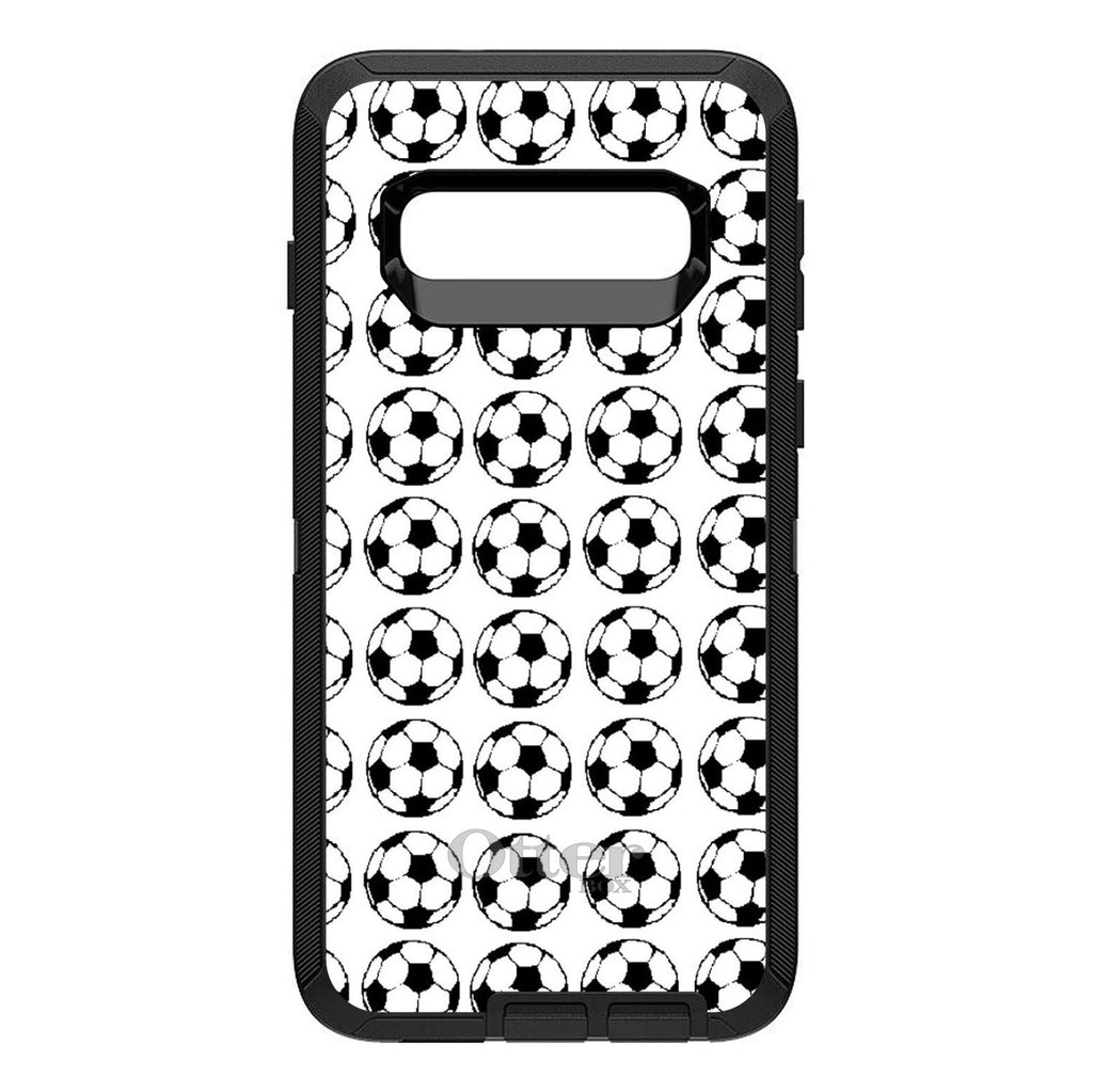 Soccer Balls Drawing OtterBox Defender Case for iPhone & Galaxy, view 9
