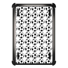 DistinctInk™ OtterBox Defender Series Case for Apple iPad / iPad Pro / iPad Air / iPad Mini - Soccer Balls Drawing