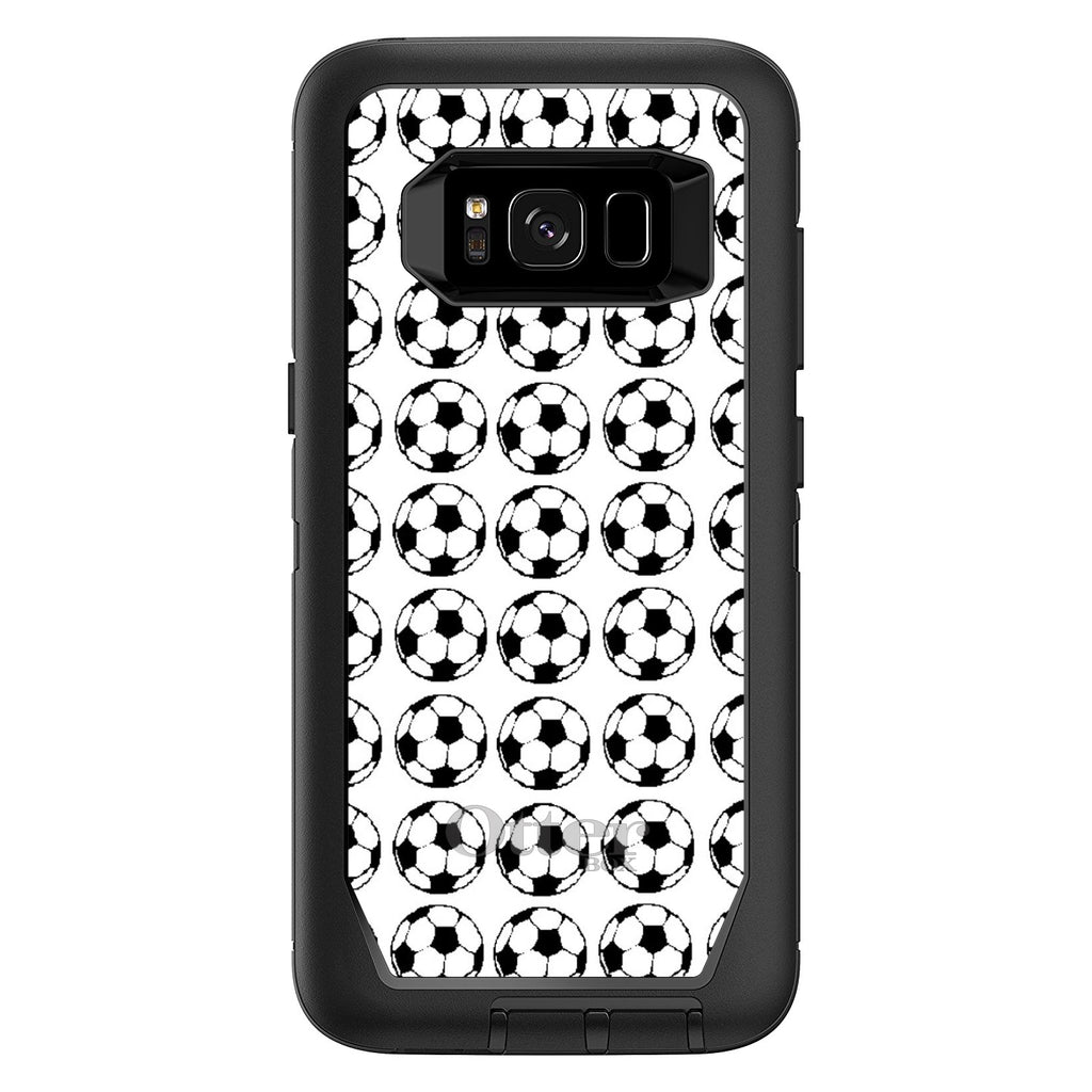 Soccer Balls Drawing OtterBox Defender Case for iPhone & Galaxy, view 12