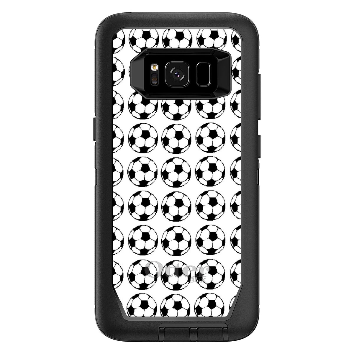 Soccer Balls Drawing OtterBox Defender Case for iPhone & Galaxy, view 12