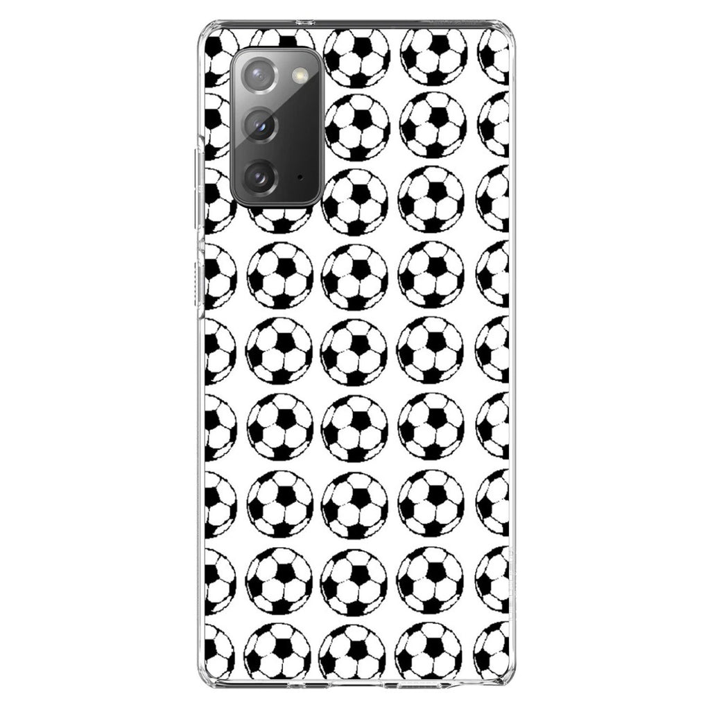 Soccer Balls Drawing Clear Shockproof iPhone Case, view 7