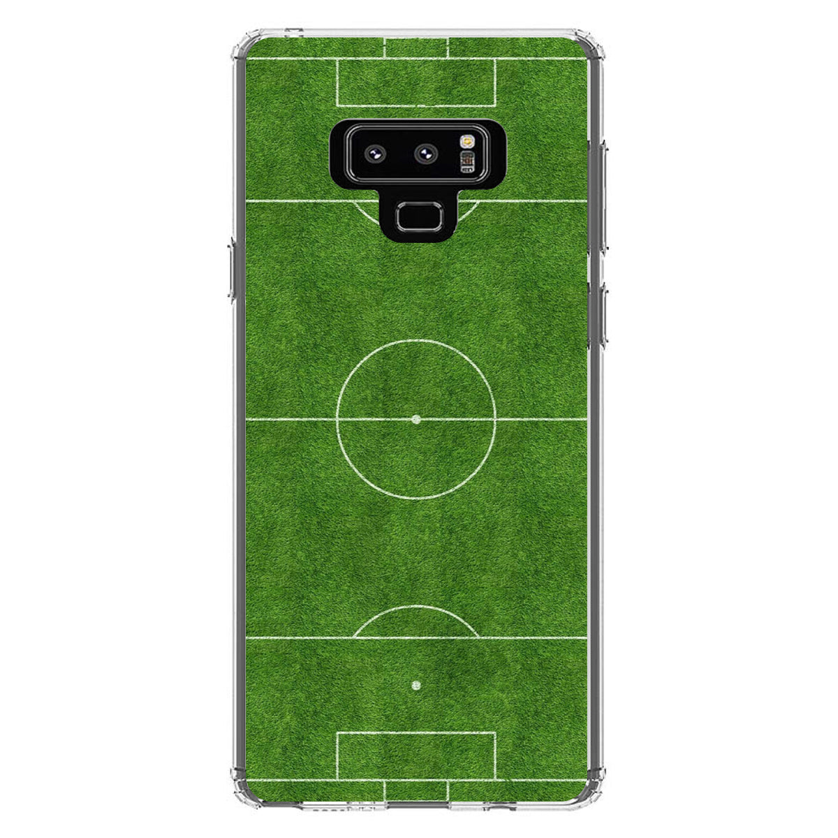 Soccer Field Layout Clear Shockproof iPhone Case, view 11