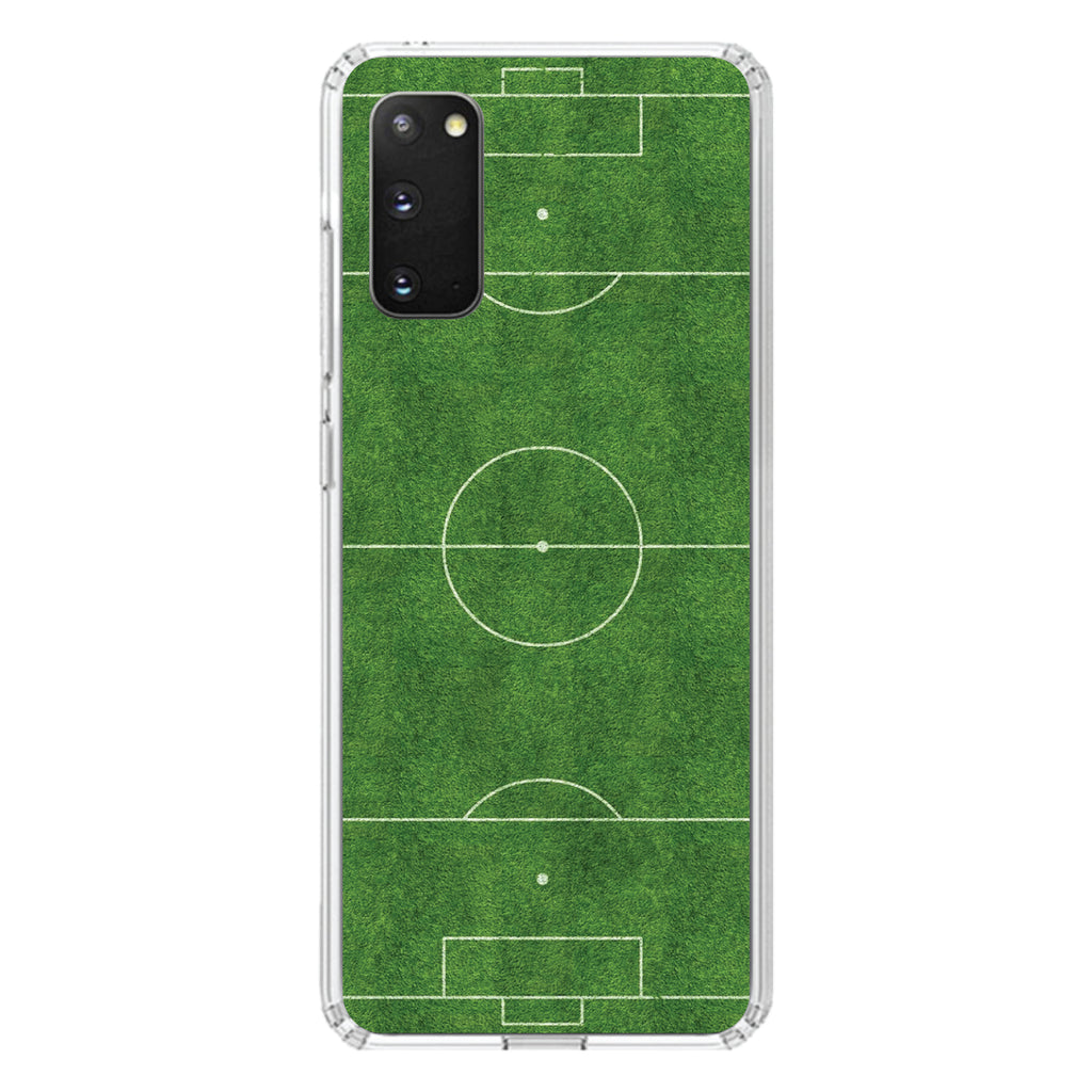 Soccer Field Layout Clear Shockproof iPhone Case, view 13