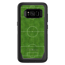 DistinctInk™ OtterBox Defender Series Case for Apple iPhone / Samsung Galaxy / Google Pixel - Soccer Field Layout