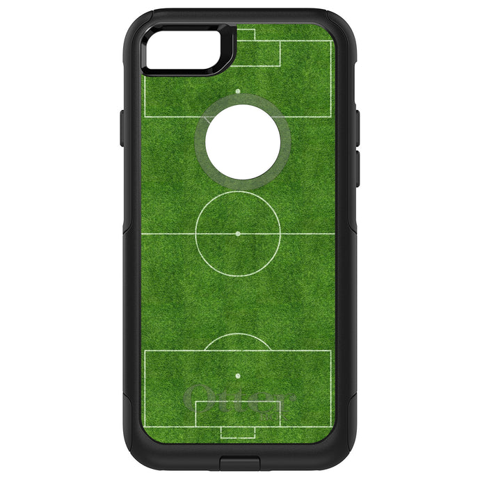 DistinctInk OtterBox Commuter Series Case for Apple iPhone or Samsung Galaxy - Soccer Field Layout
