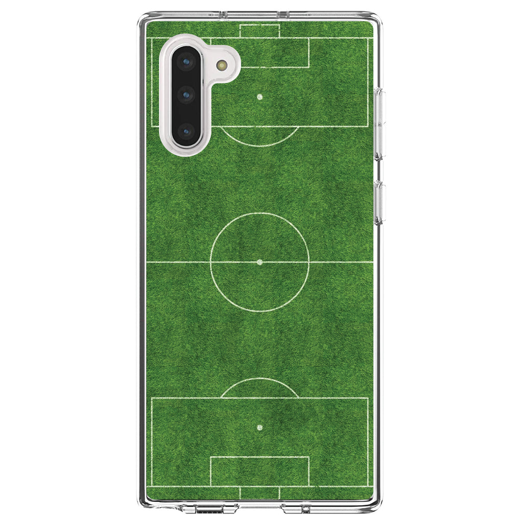 Soccer Field Layout Clear Shockproof iPhone Case, view 9