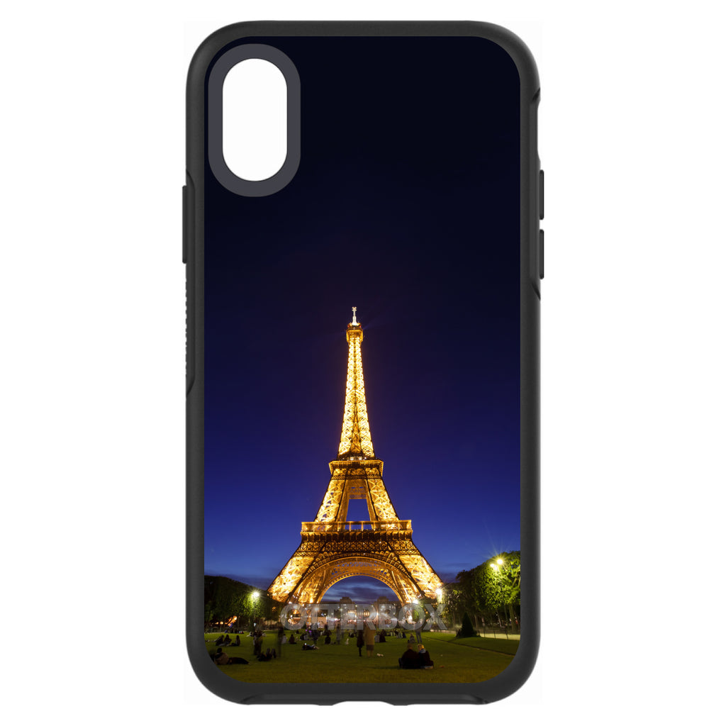 Eiffel Tower Paris Night OtterBox Symmetry Case for iPhone & Galaxy, view 4