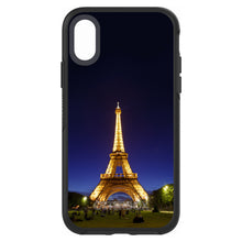 DistinctInk™ OtterBox Symmetry Series Case for Apple iPhone / Samsung Galaxy / Google Pixel - Eiffel Tower Paris Night
