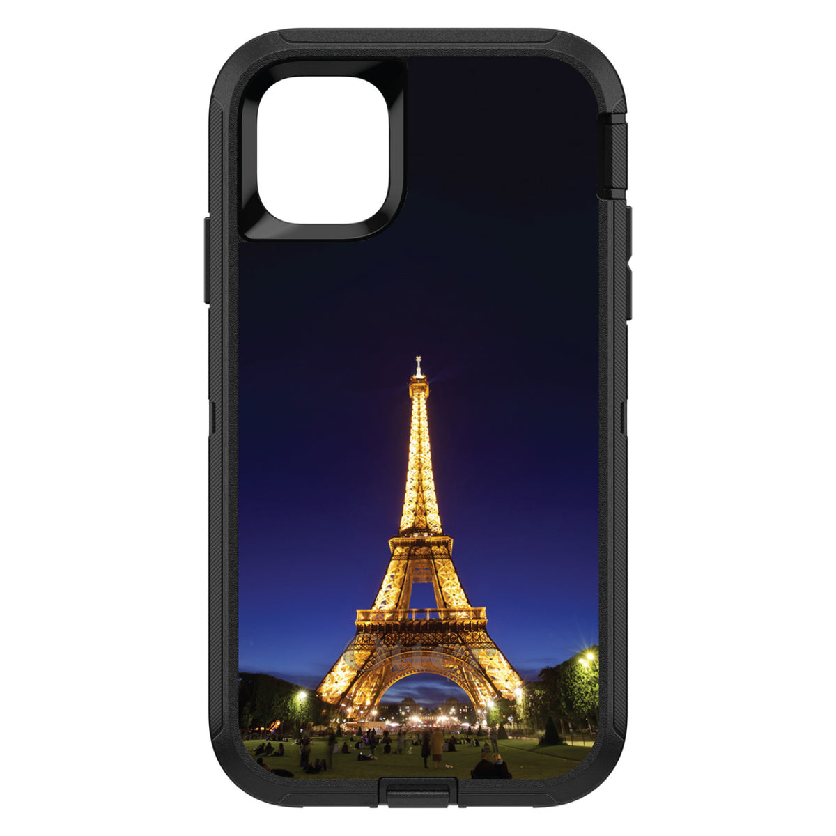 Eiffel Tower Paris Night OtterBox Defender Case for iPhone & Galaxy, view 2