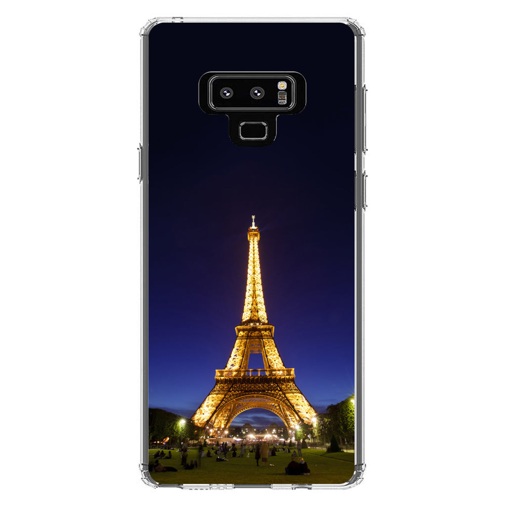 Eiffel Tower Paris Night Clear Shockproof iPhone Case, view 11