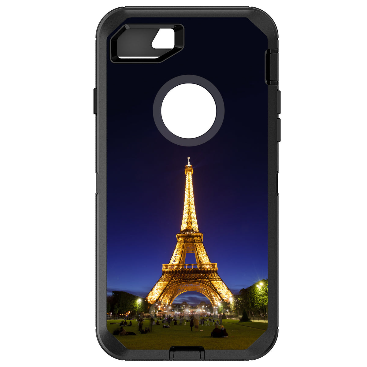 Eiffel Tower Paris Night OtterBox Defender Case for iPhone & Galaxy