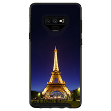 DistinctInk™ OtterBox Symmetry Series Case for Apple iPhone / Samsung Galaxy / Google Pixel - Eiffel Tower Paris Night