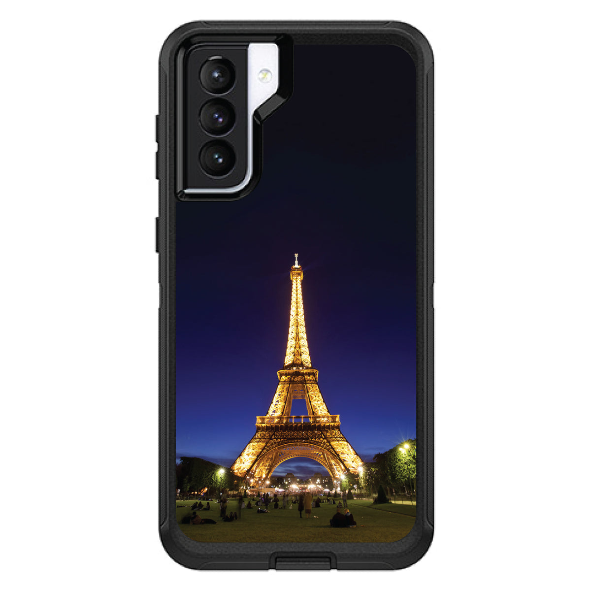 Eiffel Tower Paris Night OtterBox Defender Case for iPhone & Galaxy, view 5