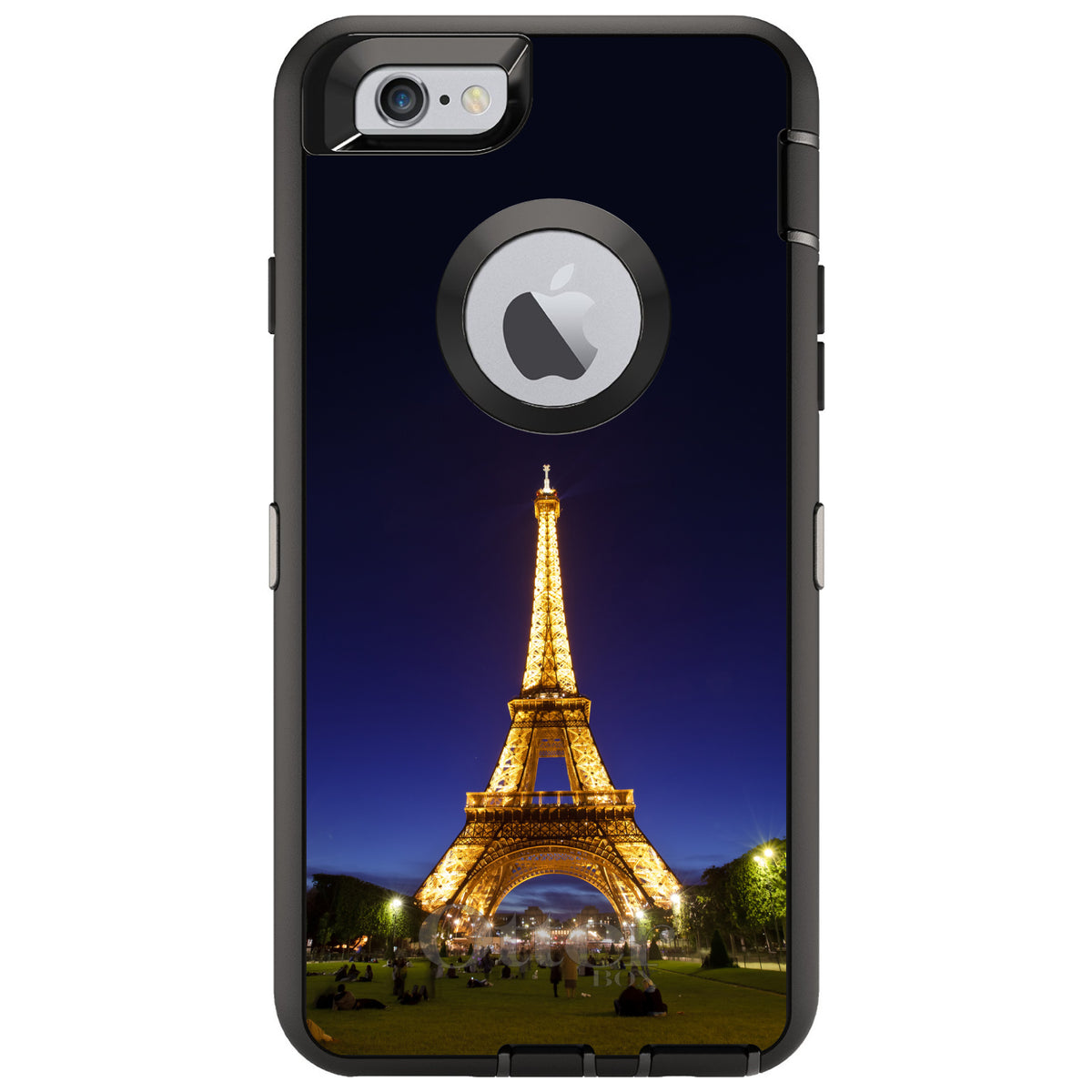 Eiffel Tower Paris Night OtterBox Defender Case for iPhone & Galaxy, view 4
