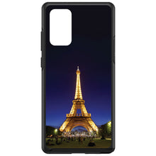DistinctInk™ OtterBox Symmetry Series Case for Apple iPhone / Samsung Galaxy / Google Pixel - Eiffel Tower Paris Night