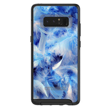 DistinctInk™ OtterBox Symmetry Series Case for Apple iPhone / Samsung Galaxy / Google Pixel - Blue Feathers