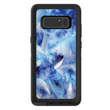 DistinctInk™ OtterBox Defender Series Case for Apple iPhone / Samsung Galaxy / Google Pixel - Blue Feathers