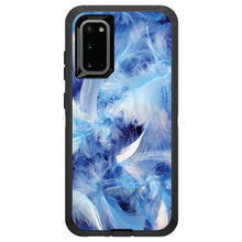 DistinctInk™ OtterBox Defender Series Case for Apple iPhone / Samsung Galaxy / Google Pixel - Blue Feathers