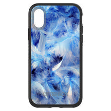 DistinctInk™ OtterBox Symmetry Series Case for Apple iPhone / Samsung Galaxy / Google Pixel - Blue Feathers