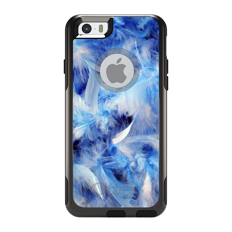 Blue Feathers OtterBox Commuter Case for iPhone & Galaxy, view 4